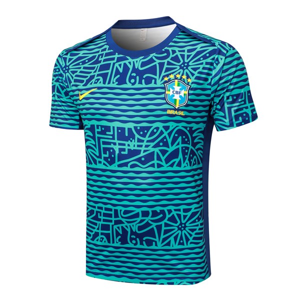 Trikot Trainingsshirt Brasilien 2024-2025 Blau